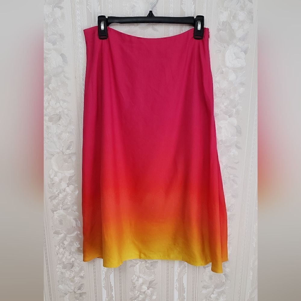 Ralph Lauren Linen Tie Dye Skirt NWT Size 8P